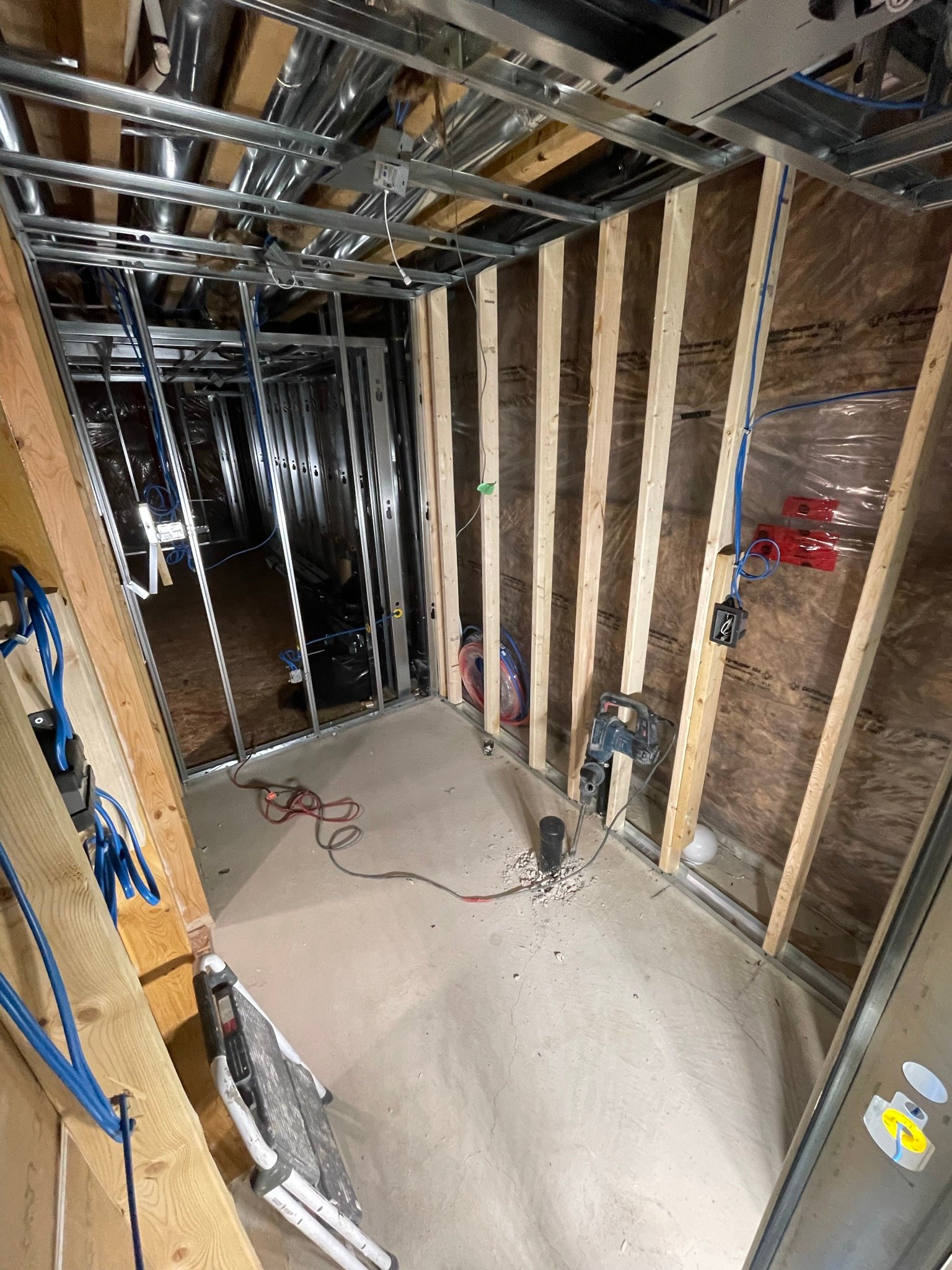 basement renovation framing