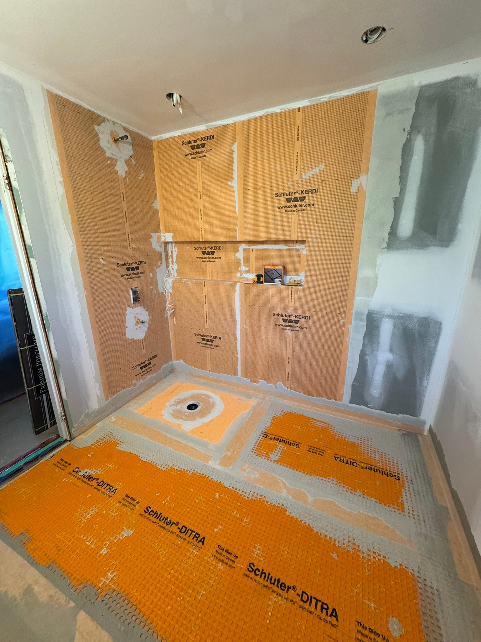 shower waterproofing schluter